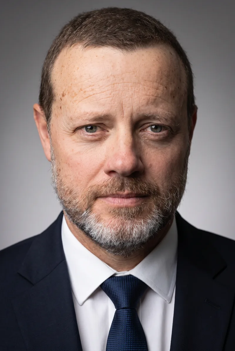 AI-generated portrait of Dean Yates, keynote speaker