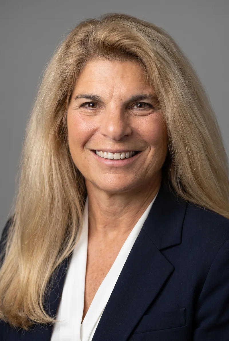 AI-generated portrait of Debbie Mayo-Smith, keynote speaker