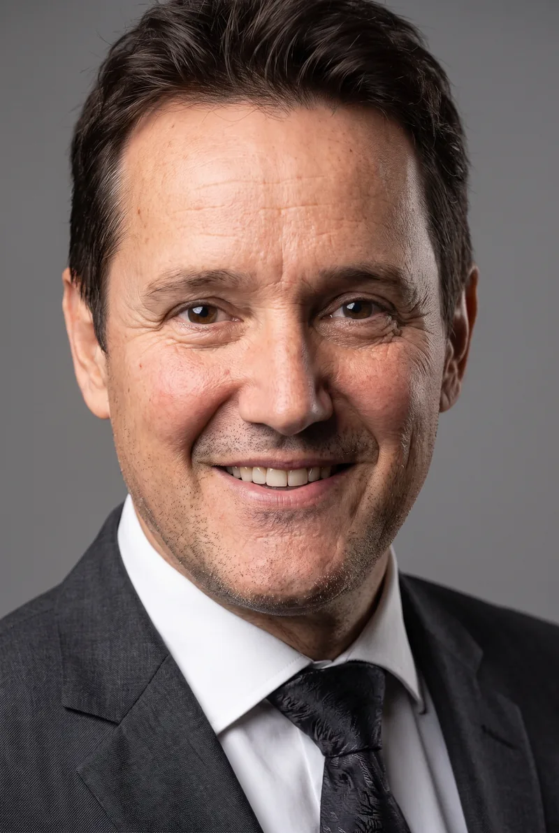 AI-generated portrait of Dietmar Dahmen, keynote speaker