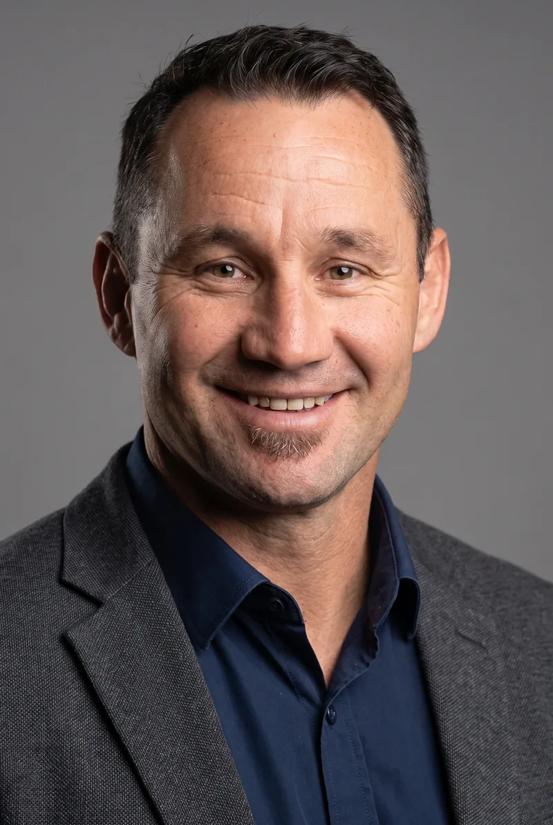 AI-generated portrait of Don Elgin, keynote speaker