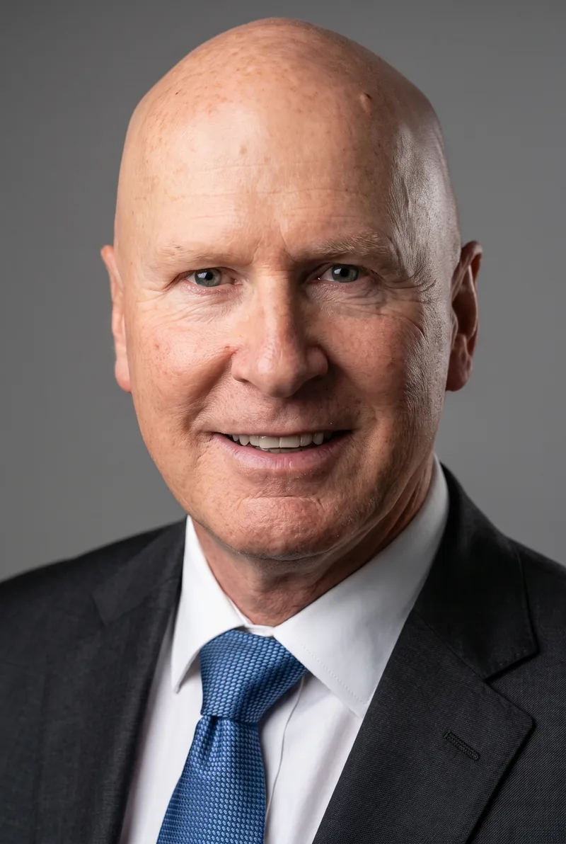 AI-generated portrait of Doug Flockhart, keynote speaker