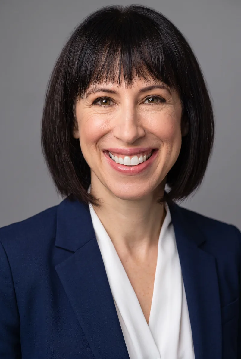 AI-generated portrait of Dr Amantha Imber, keynote speaker