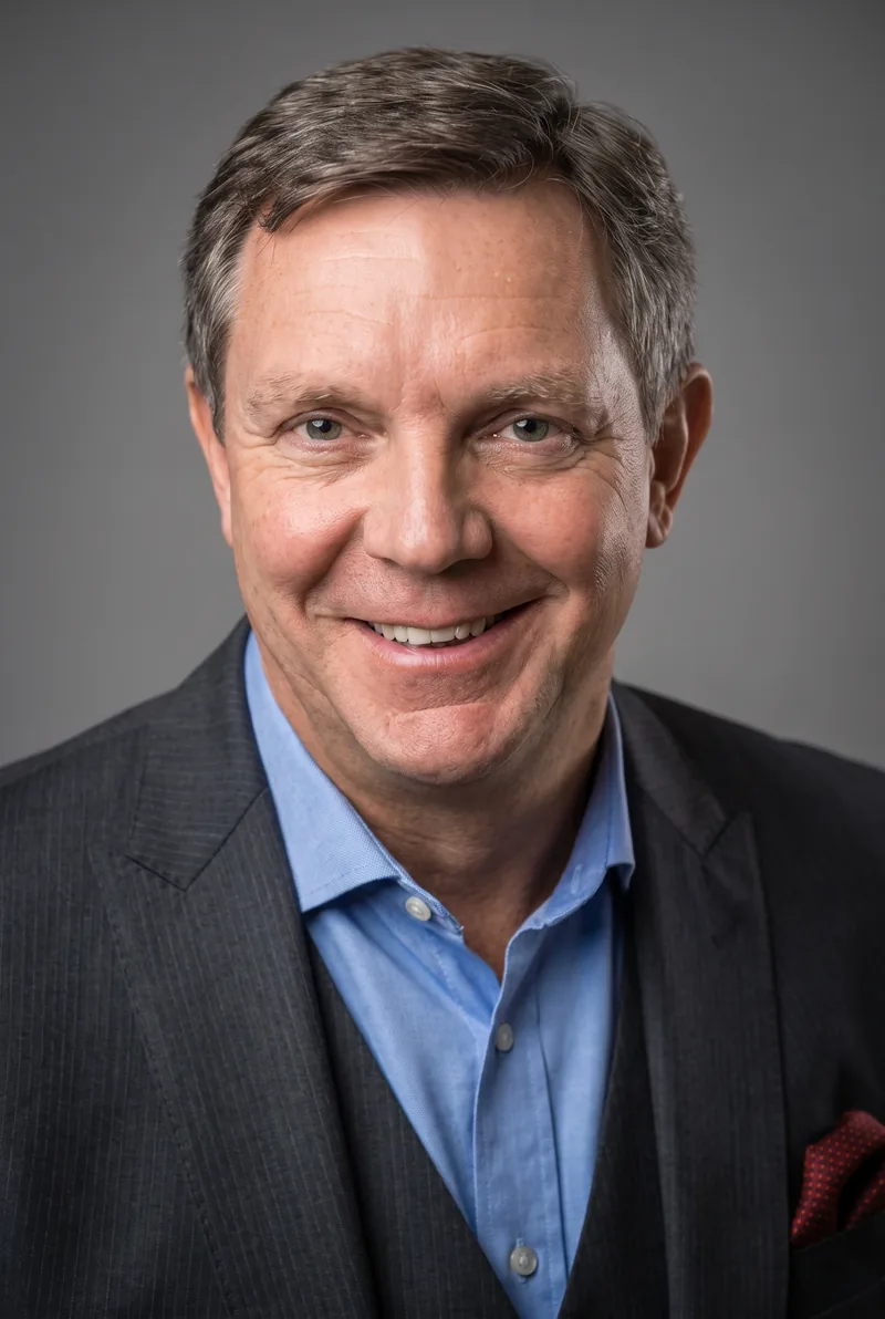 AI-generated portrait of Dr Frank Hagenow, keynote speaker