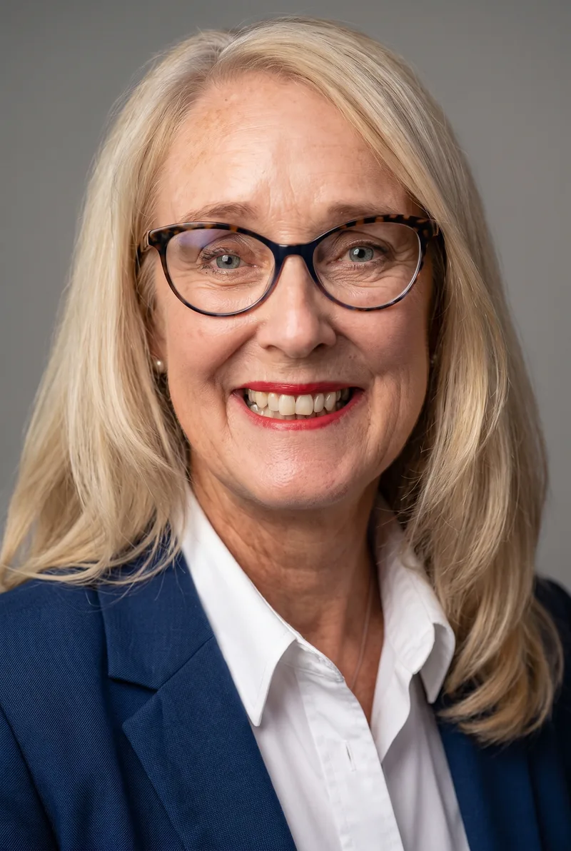 AI-generated portrait of Dr Jenny Brockis, keynote speaker