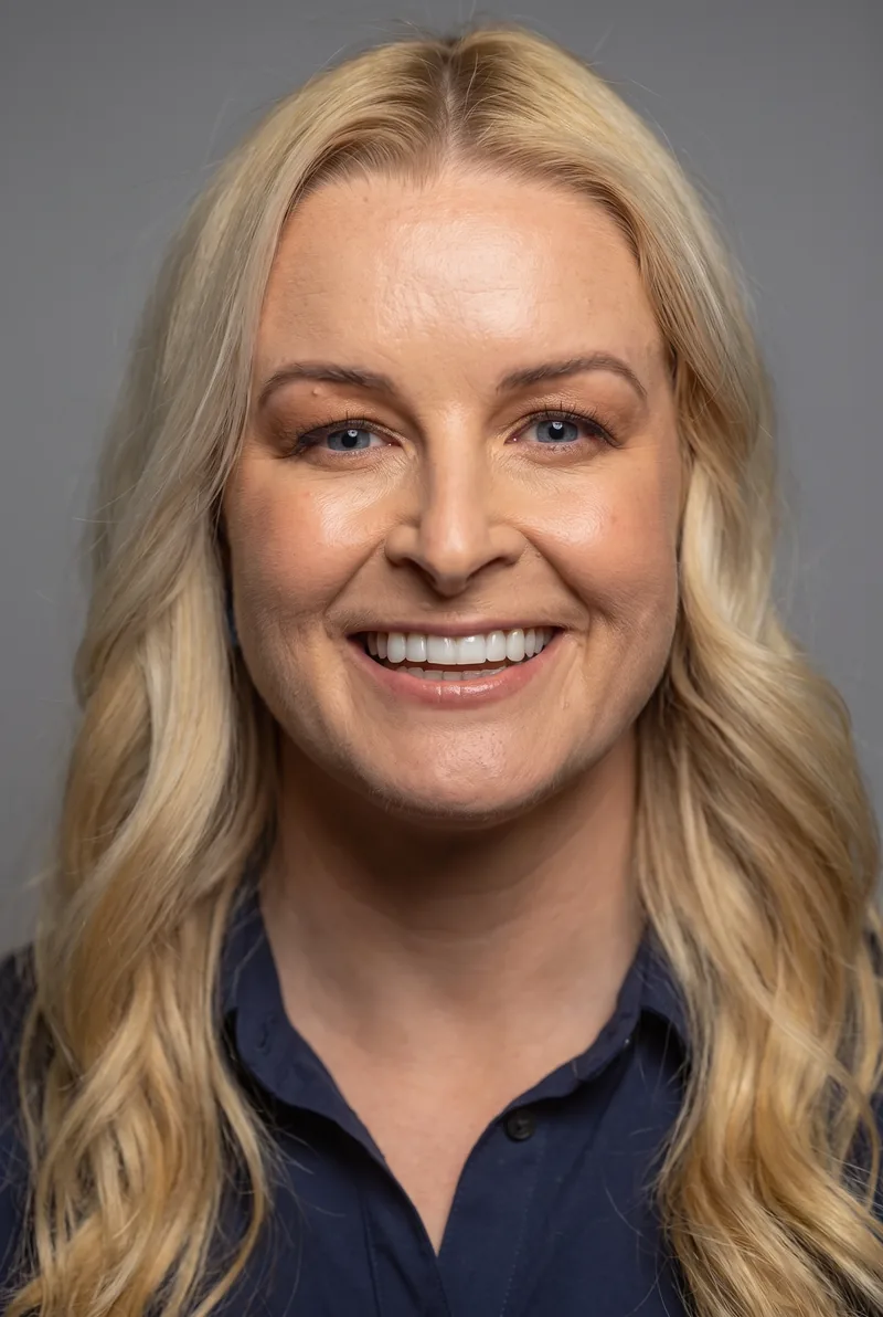 AI-generated portrait of Dr Jessica Gallagher, keynote speaker