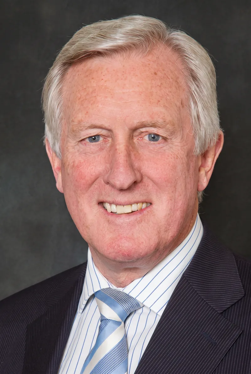 AI-generated portrait of Dr John Hewson, keynote speaker