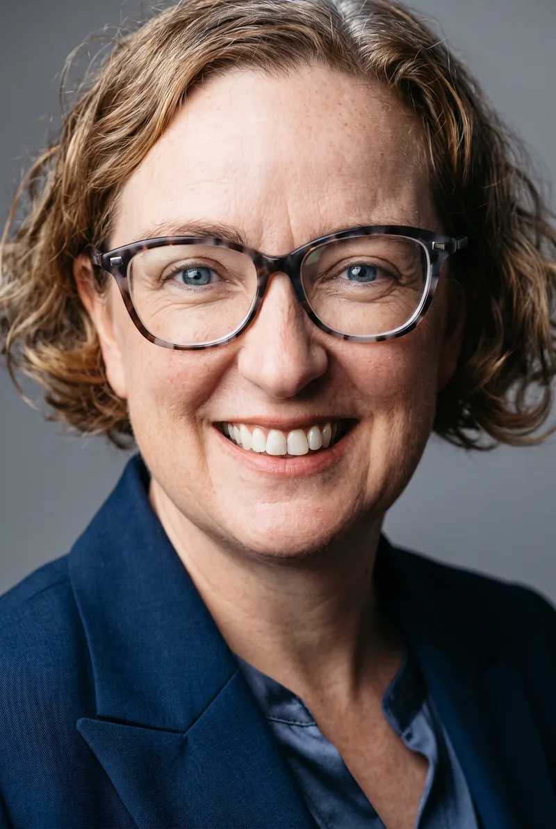 AI-generated portrait of Dr Kristin Alford, keynote speaker