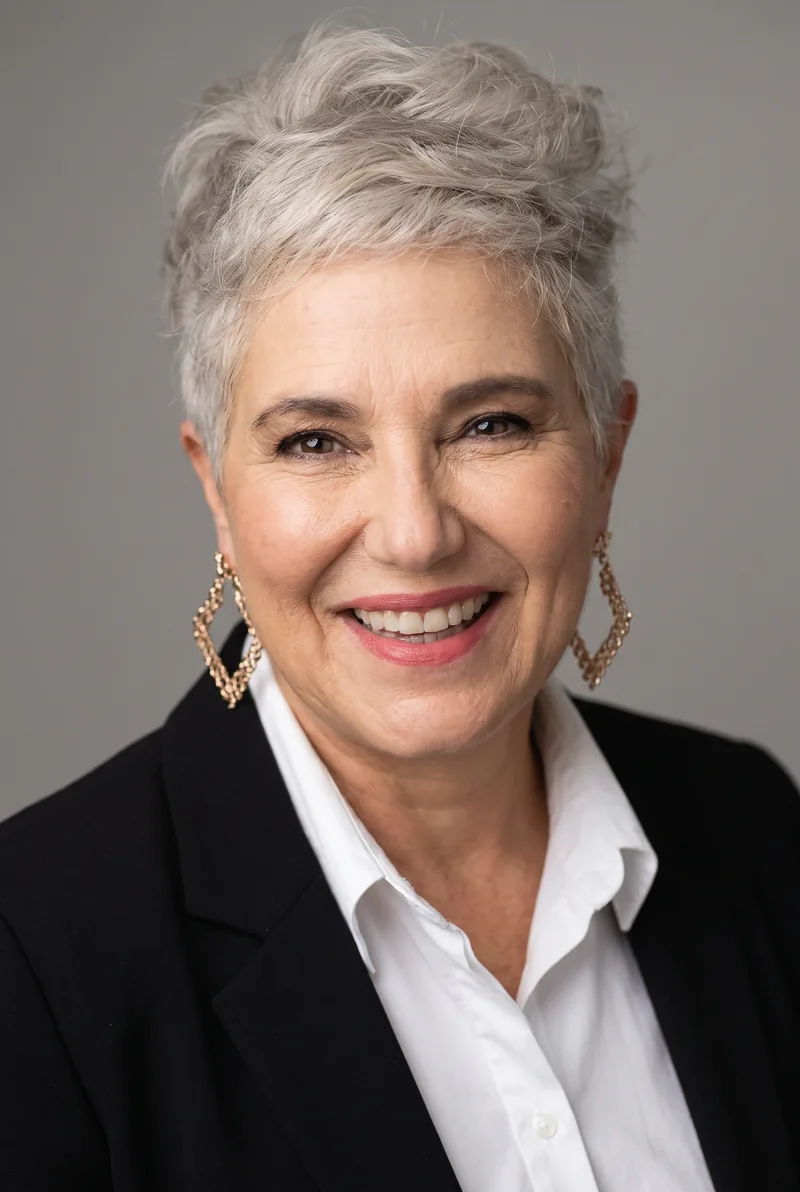 AI-generated portrait of Dr Leanne Elich, keynote speaker