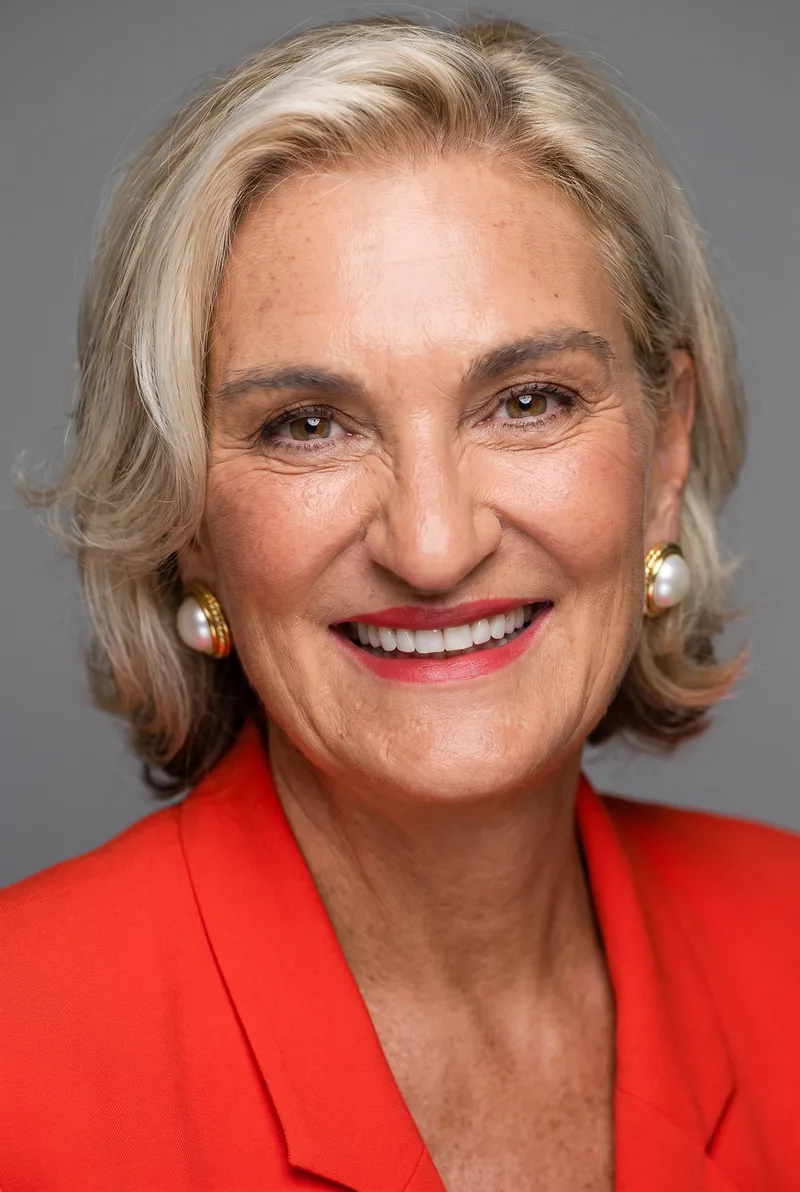 AI-generated portrait of Dr Louise Mahler, keynote speaker
