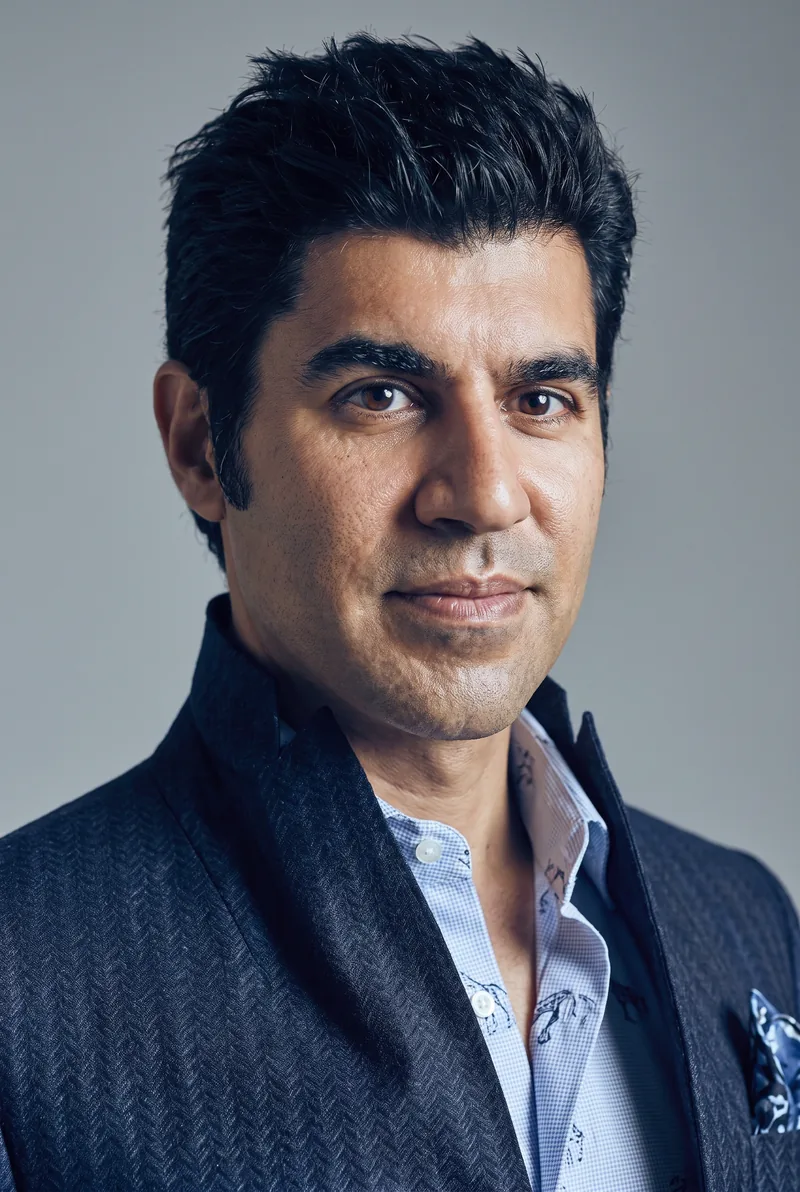 AI-generated portrait of Dr Parag Khanna, keynote speaker