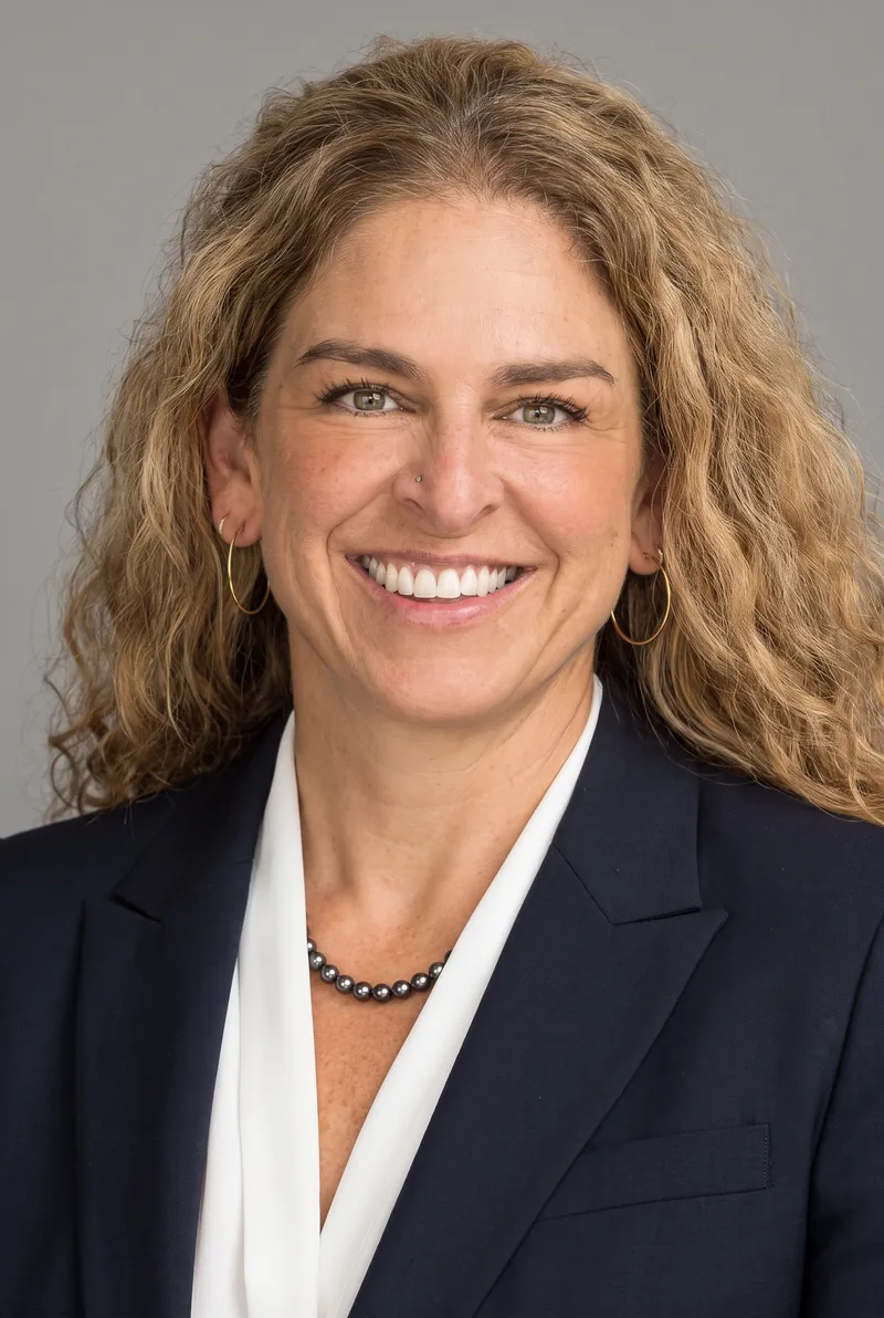 AI-generated portrait of Dr Rebecca Chabot, PhD, keynote speaker