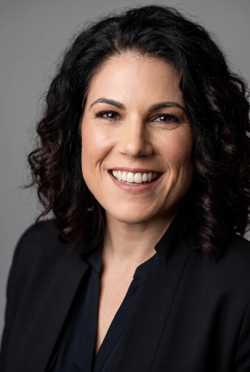 AI-generated portrait of Dr Rebecca Huntley, keynote speaker