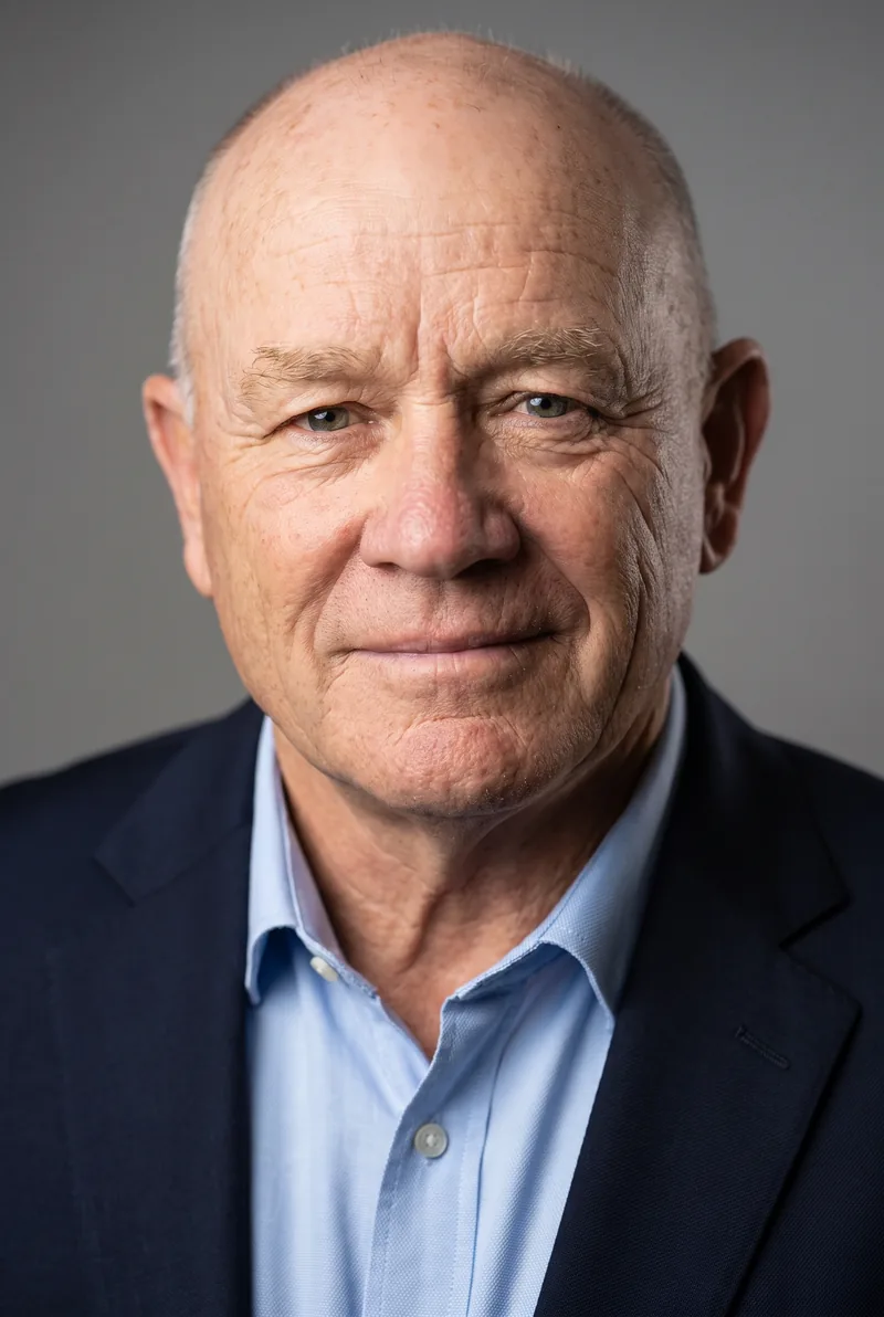 AI-generated portrait of Dr Ric Charlesworth AO, keynote speaker