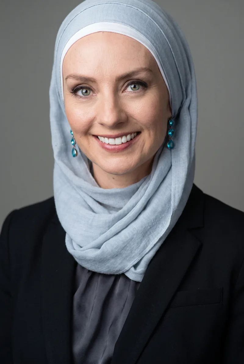 AI-generated portrait of Dr Susan Carland, keynote speaker