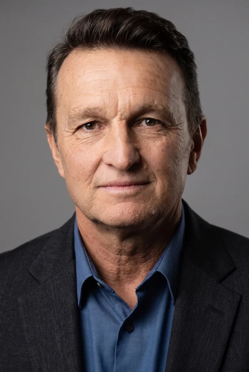 AI-generated portrait of Dr Tim Baker, keynote speaker