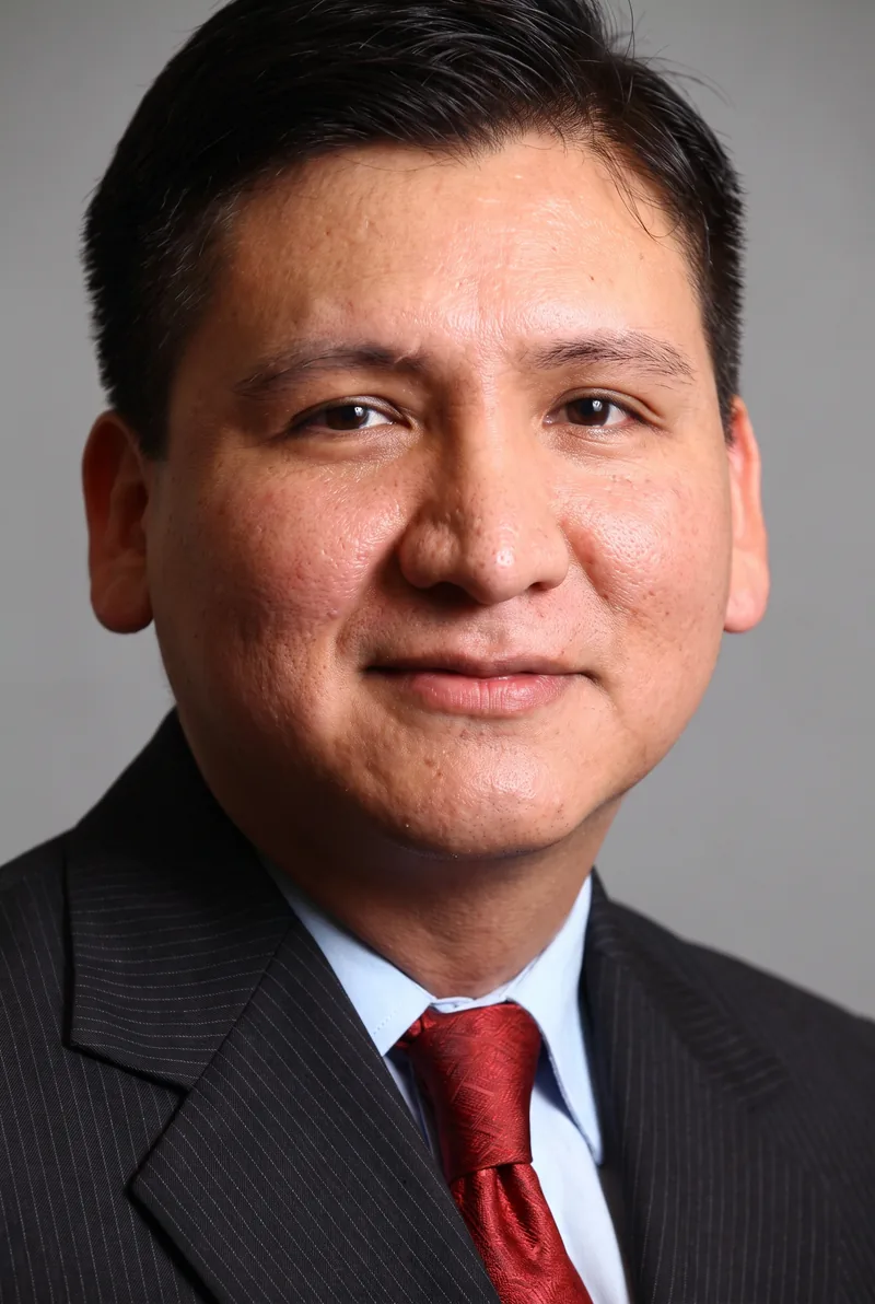 AI-generated portrait of Edgar Perez, keynote speaker