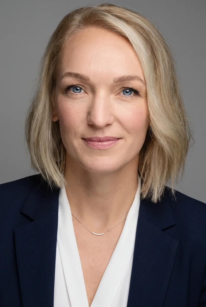 AI-generated portrait of Eliane Miles, keynote speaker