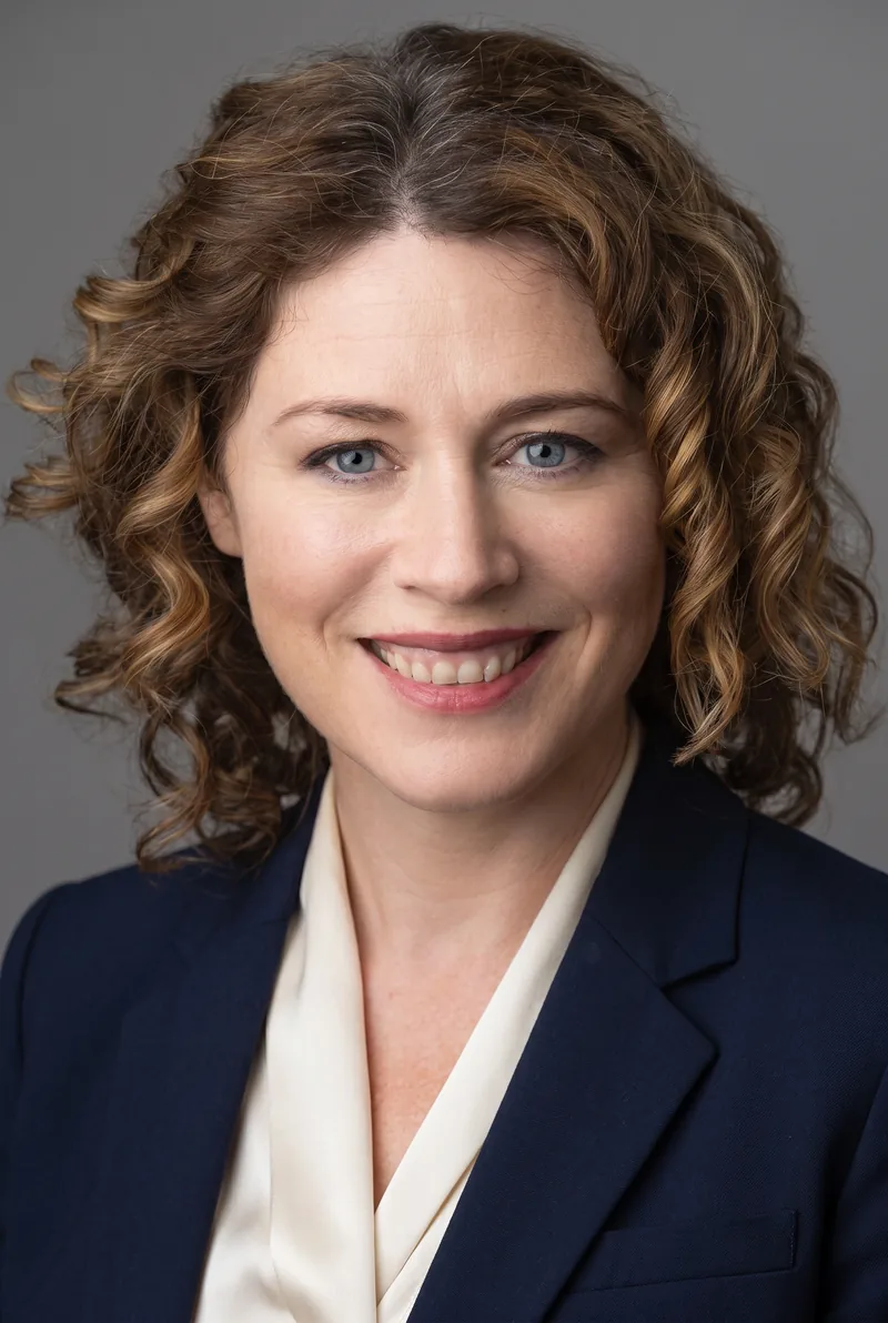 AI-generated portrait of Emma Hannigan, keynote speaker