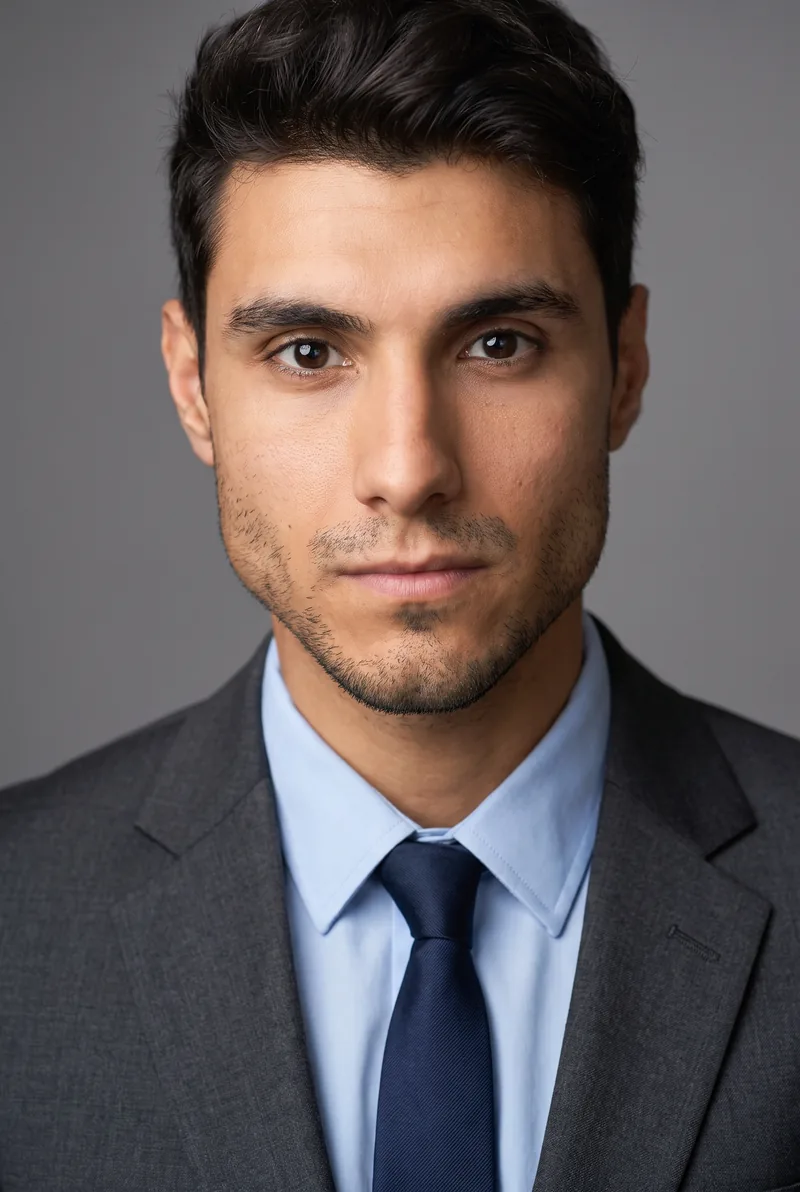 AI-generated portrait of Emmanuel Kelly, keynote speaker