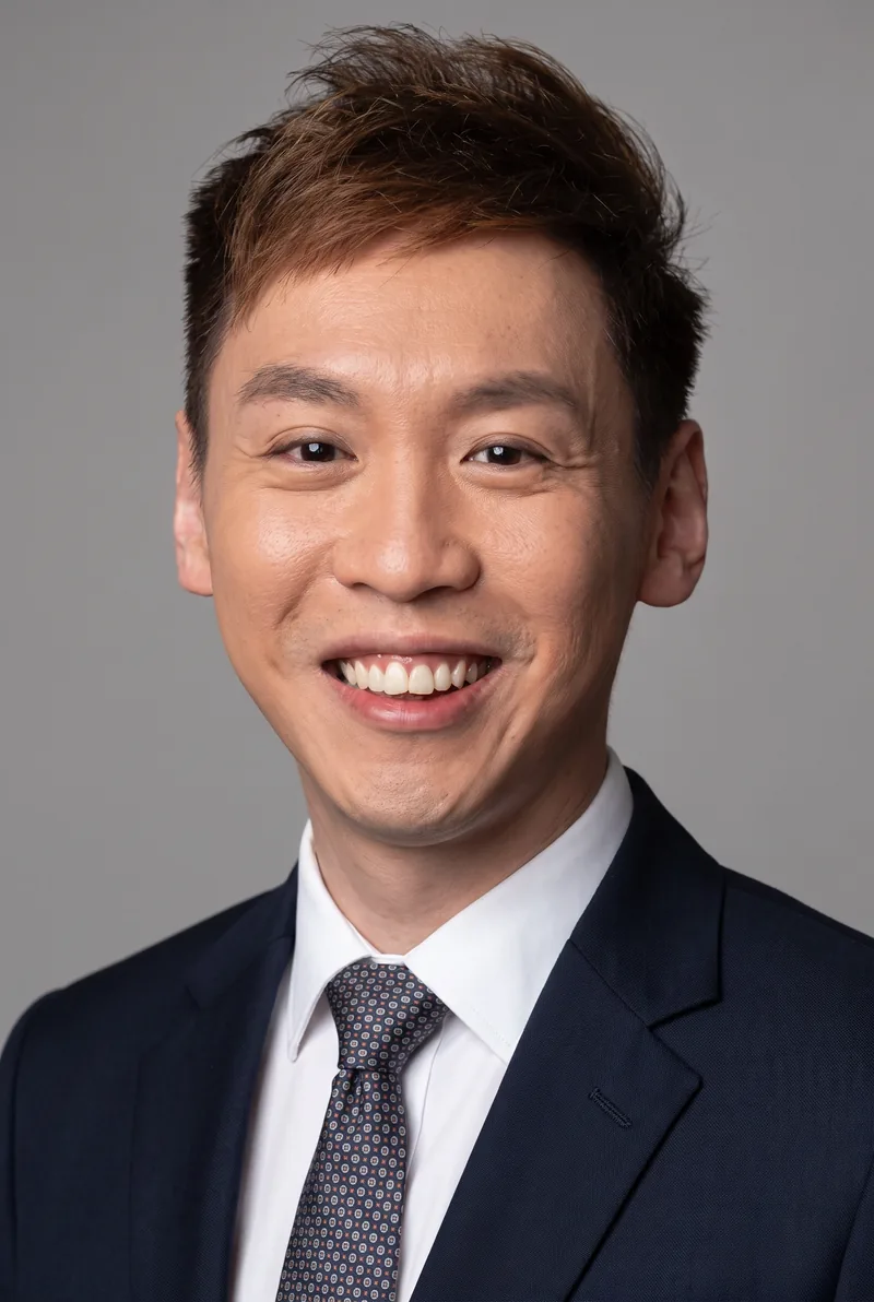 AI-generated portrait of Eric Feng, keynote speaker