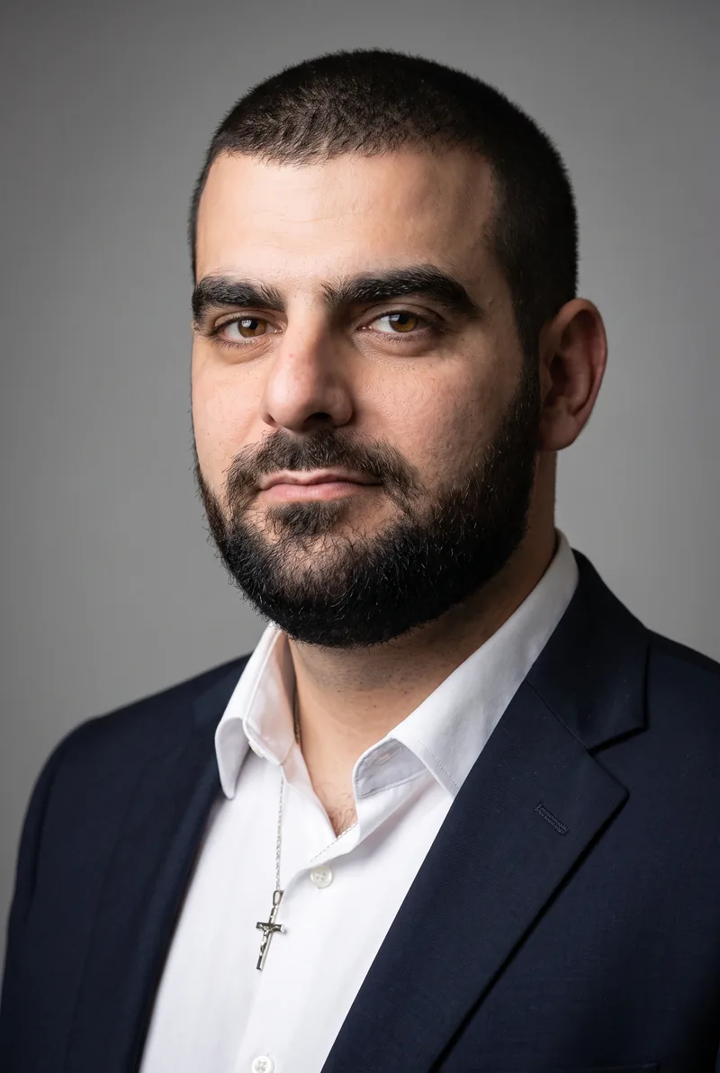 AI-generated portrait of Fadi Chalouhy, keynote speaker