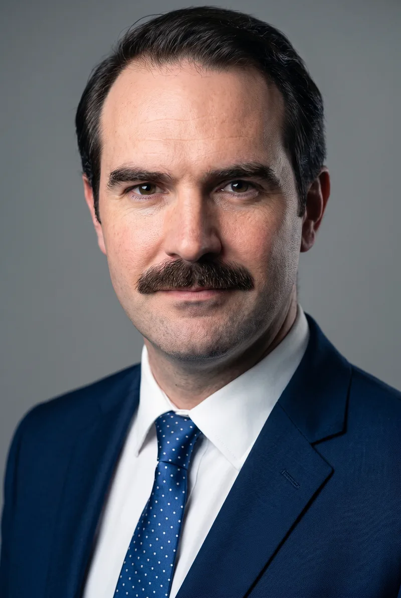 AI-generated portrait of Faulty Towers, keynote speaker