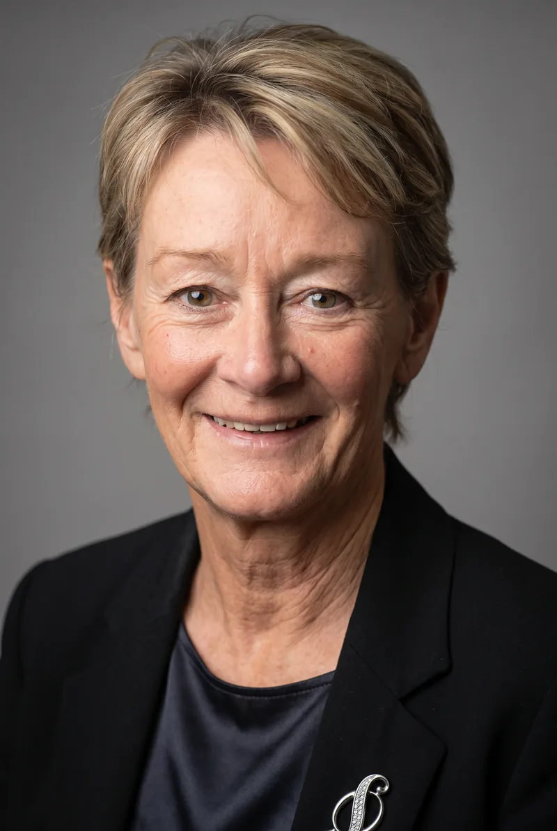 AI-generated portrait of Gabriela Byrne, keynote speaker