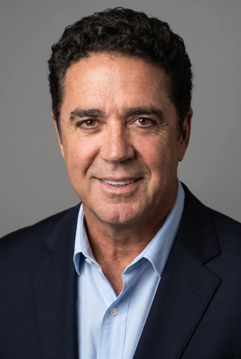 AI-generated portrait of Garry Lyon, keynote speaker