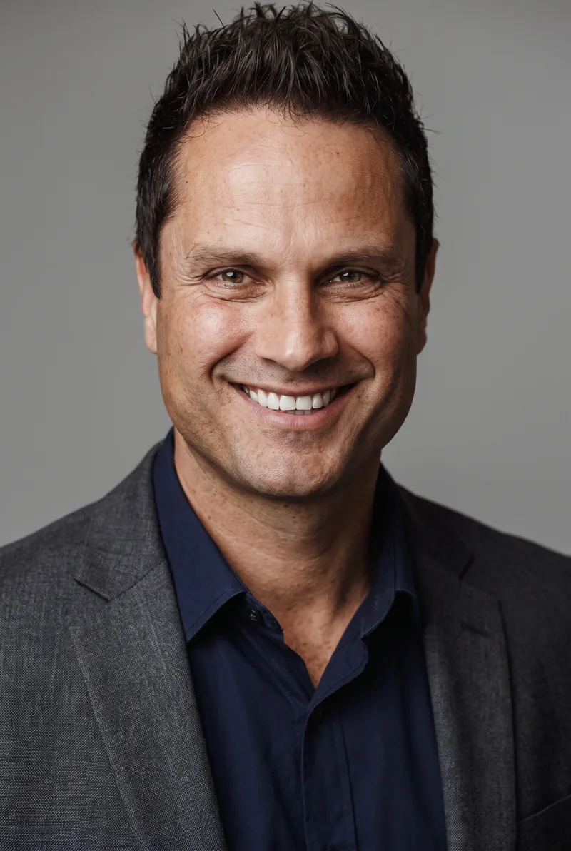 AI-generated portrait of Gavin Wanganeen, keynote speaker
