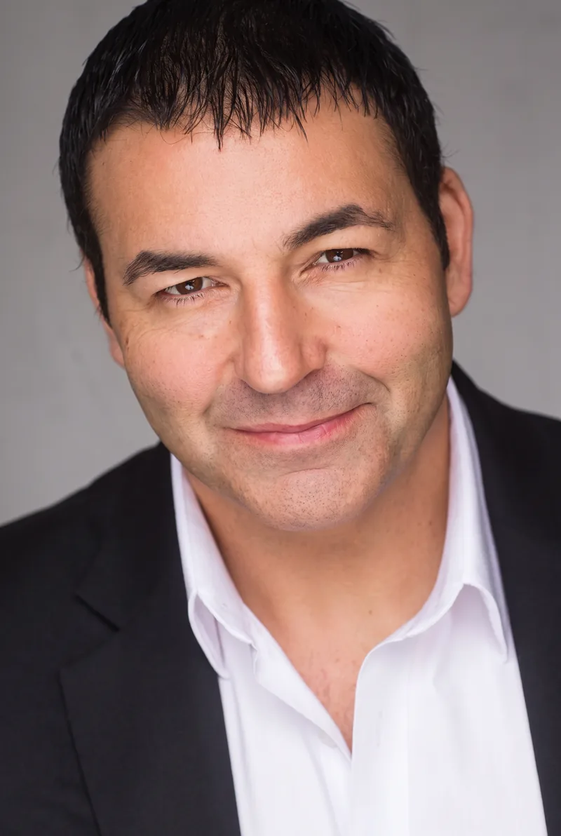 AI-generated portrait of Geoff Knight, keynote speaker