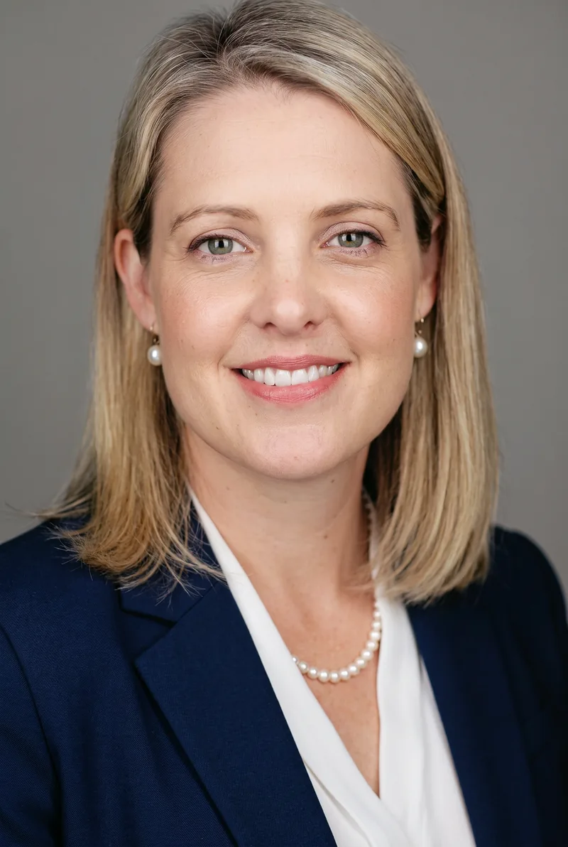AI-generated portrait of Georgie Dent, keynote speaker