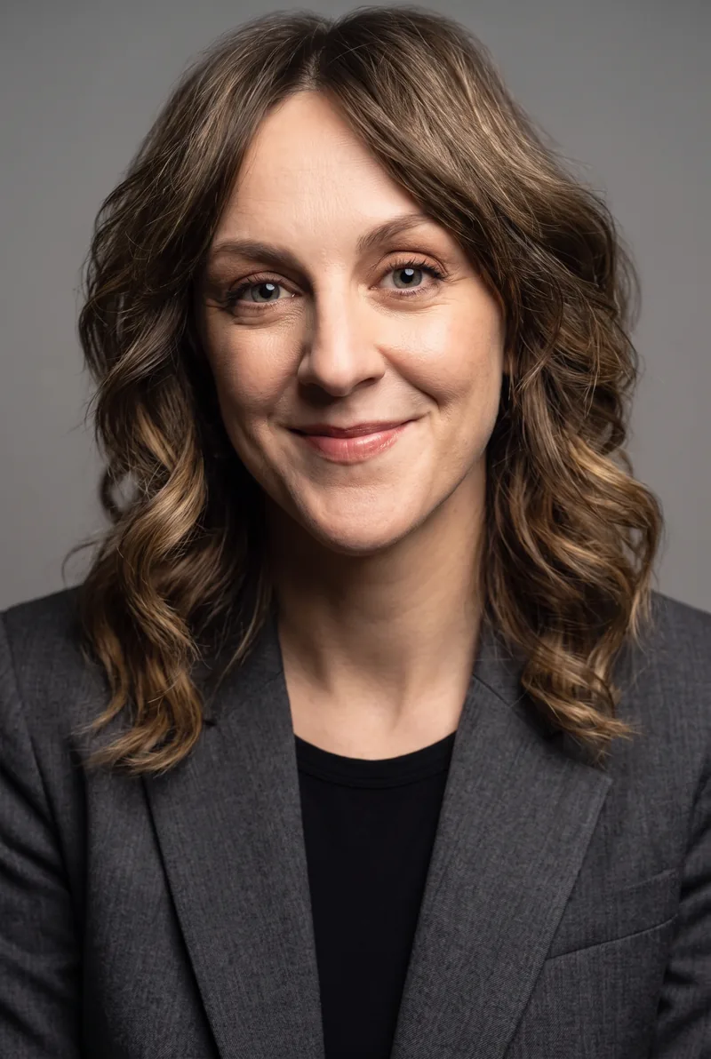AI-generated portrait of Gillian Cosgriff, keynote speaker