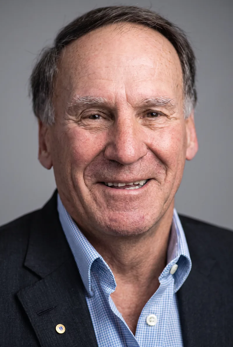 AI-generated portrait of Glenn Cooper AM, keynote speaker