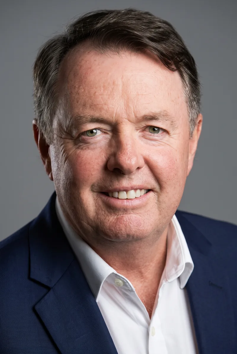 AI-generated portrait of Glenn Mitchell, keynote speaker