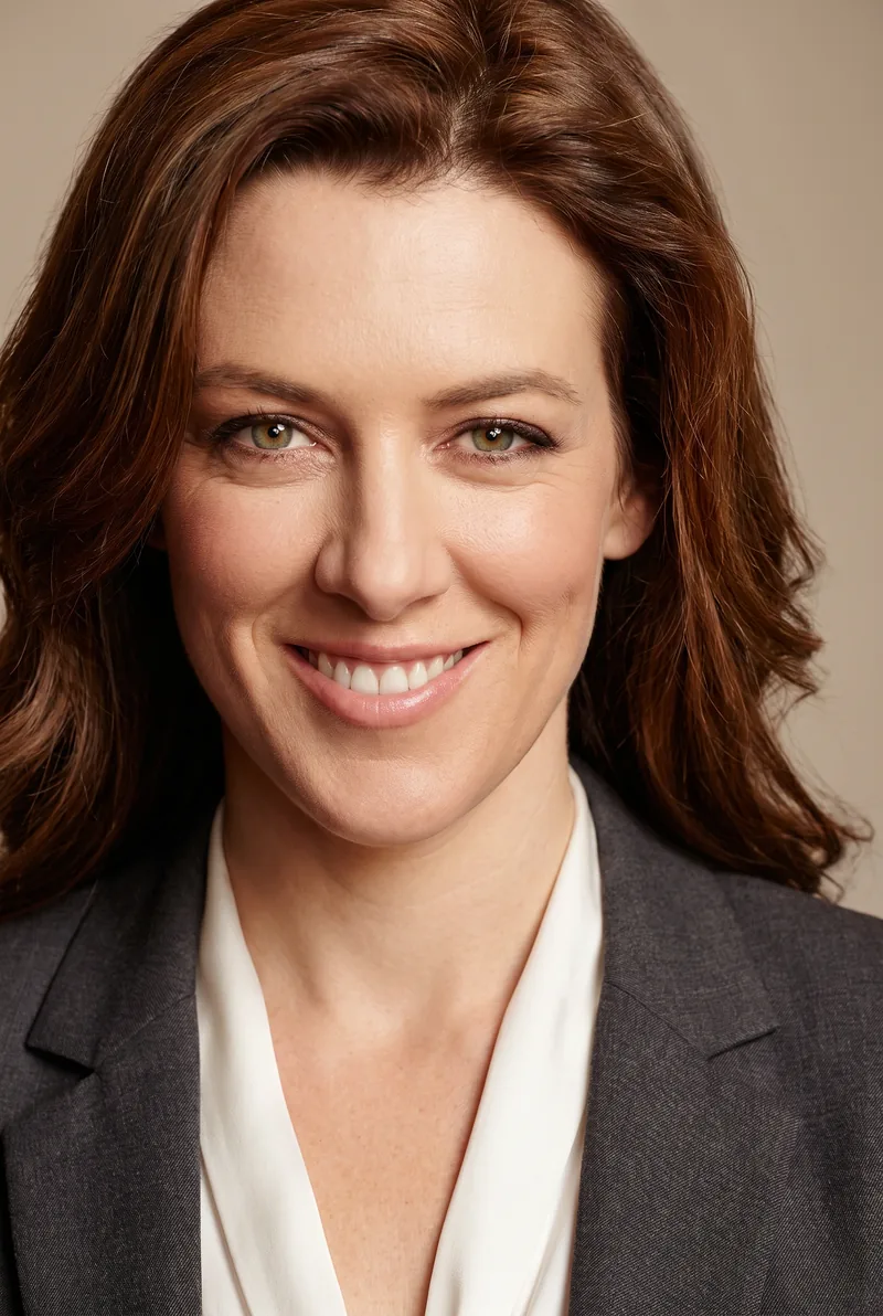 AI-generated portrait of Gorgi Coghlan, keynote speaker