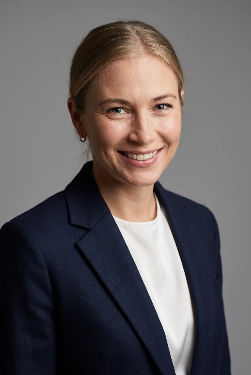 AI-generated portrait of Grace Tame, keynote speaker