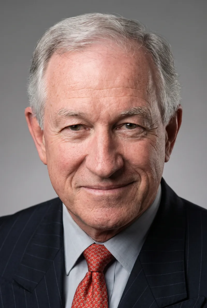 AI-generated portrait of Graham Bradley AM, keynote speaker
