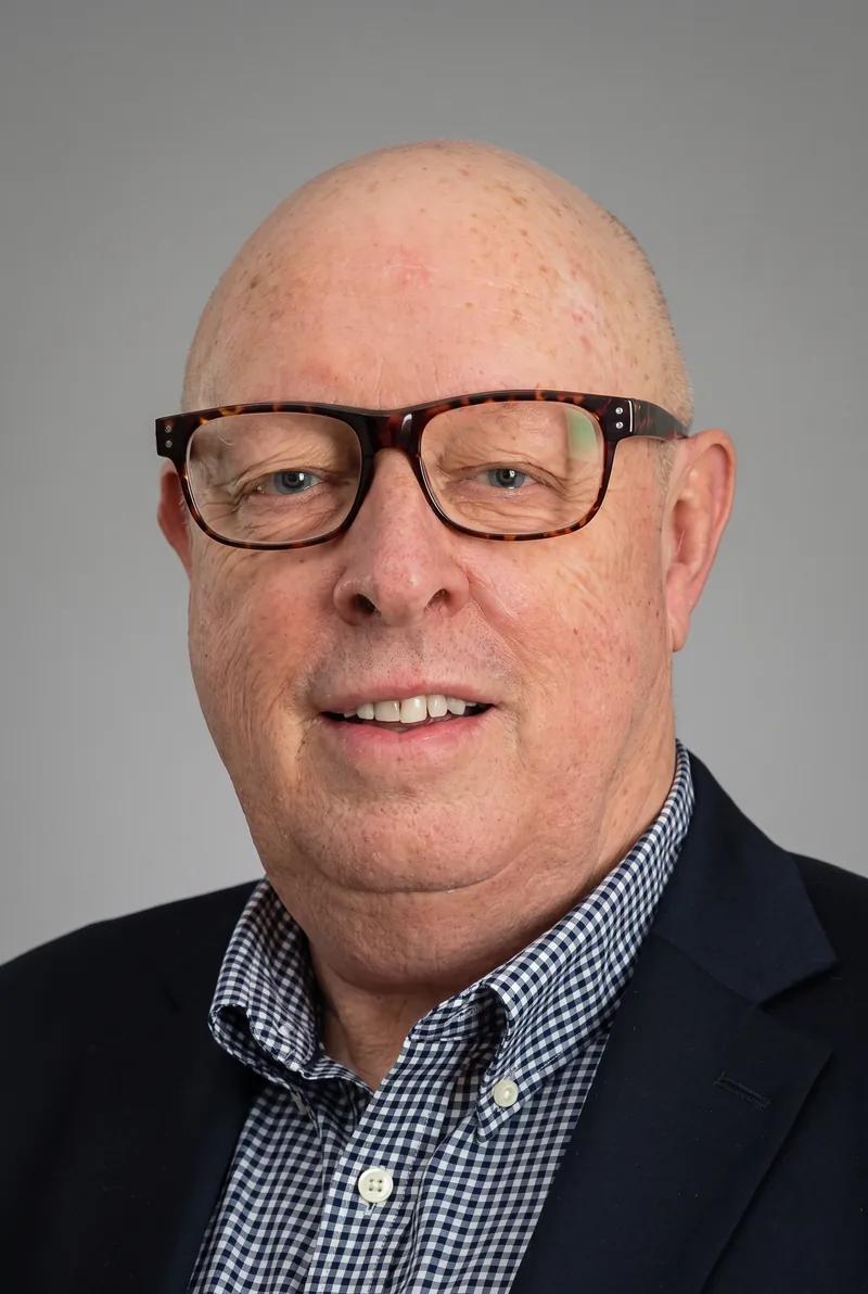 AI-generated portrait of Graham Harvey, keynote speaker
