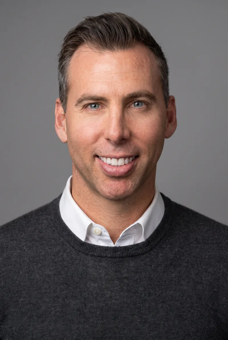 AI-generated portrait of Grant Hackett OAM, keynote speaker