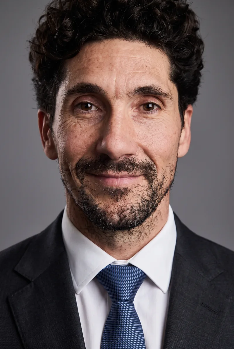 AI-generated portrait of Gus Balbontin, keynote speaker