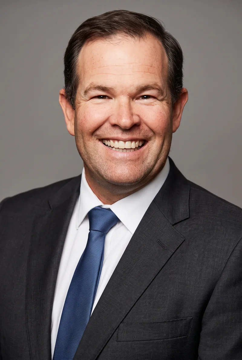 AI-generated portrait of Gus Worland, keynote speaker