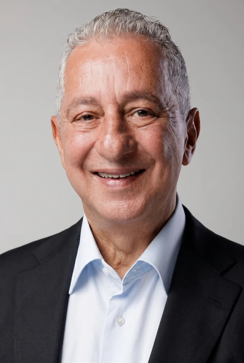 AI-generated portrait of Guy Russo, keynote speaker