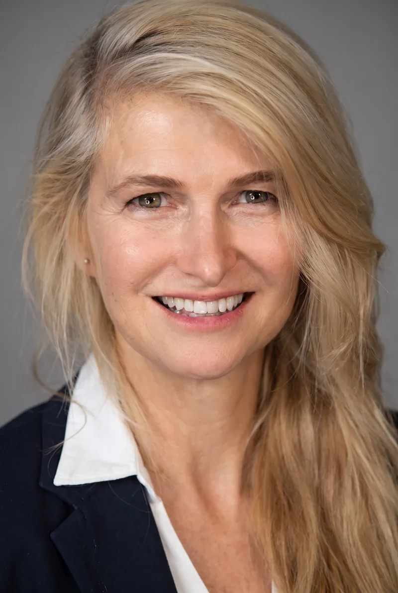 AI-generated portrait of Heather Swan, keynote speaker