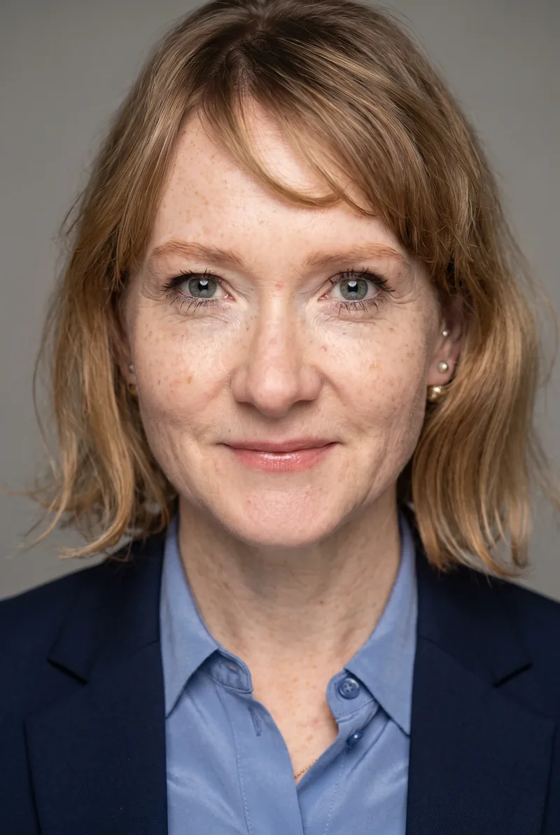 AI-generated portrait of Helen Brown, keynote speaker