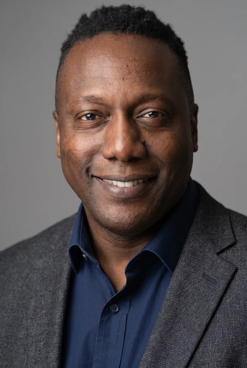 AI-generated portrait of Henry Olonga, keynote speaker