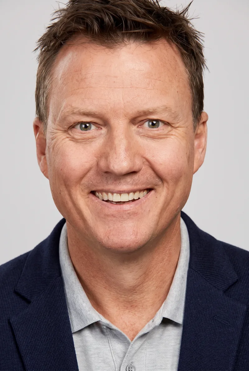 AI-generated portrait of James Brayshaw, keynote speaker