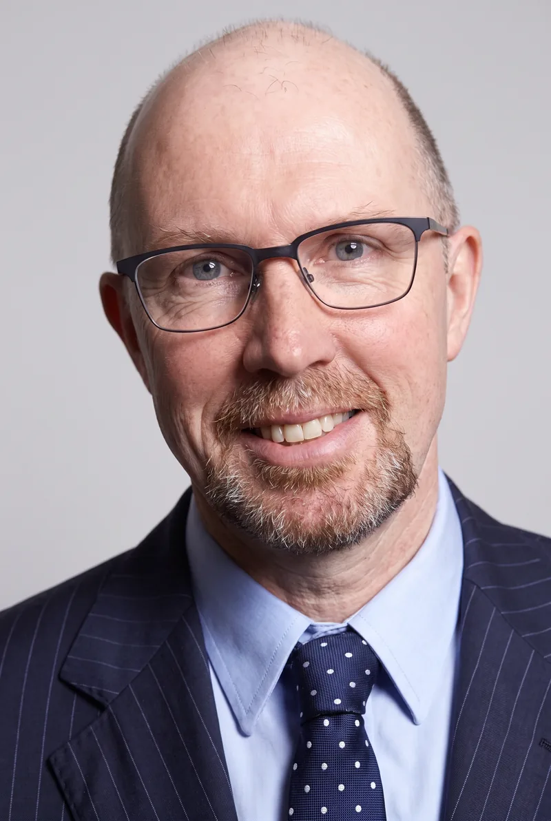 AI-generated portrait of James Kirby, keynote speaker