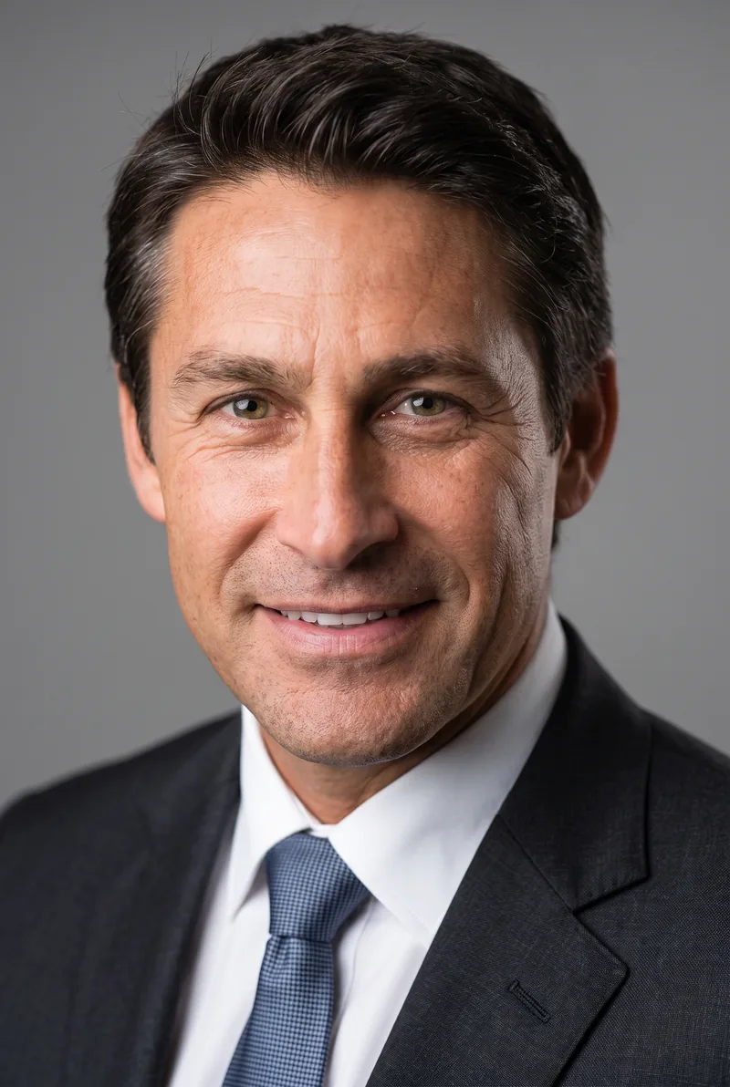 AI-generated portrait of Jamie Durie, keynote speaker