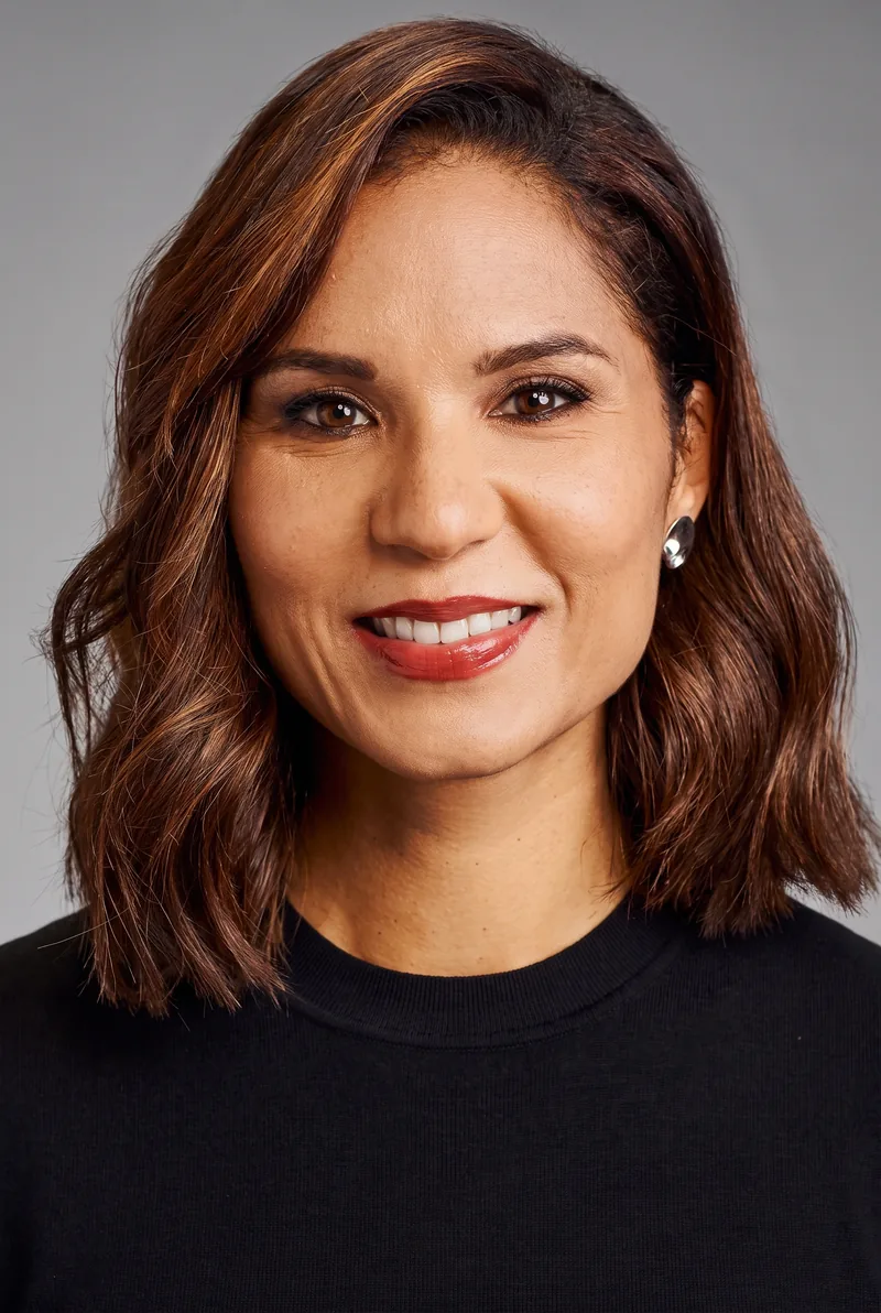 AI-generated portrait of Janice Petersen, keynote speaker