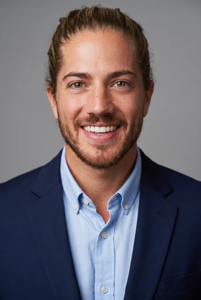 AI-generated portrait of Jansen Andre, keynote speaker